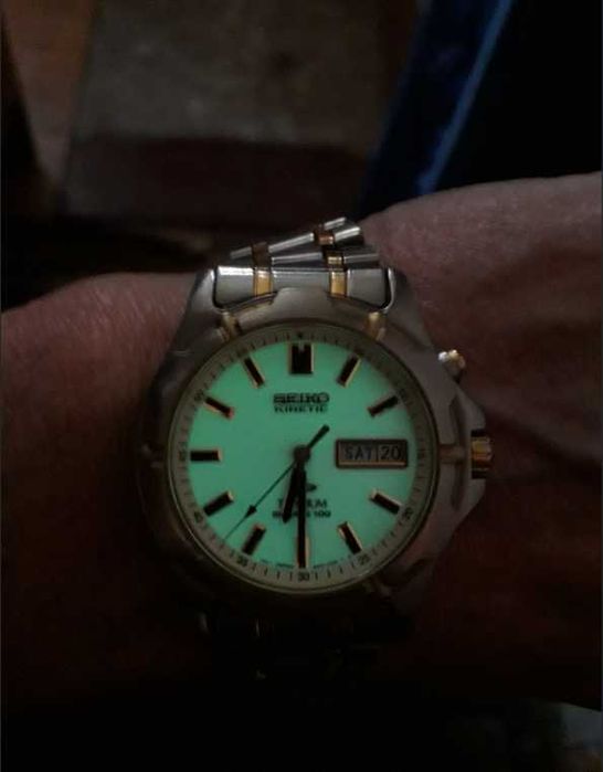 Zegarek "SEIKO-Automatic-Kinetic-100-Titanium" Tytanowy ! Unikatowy !