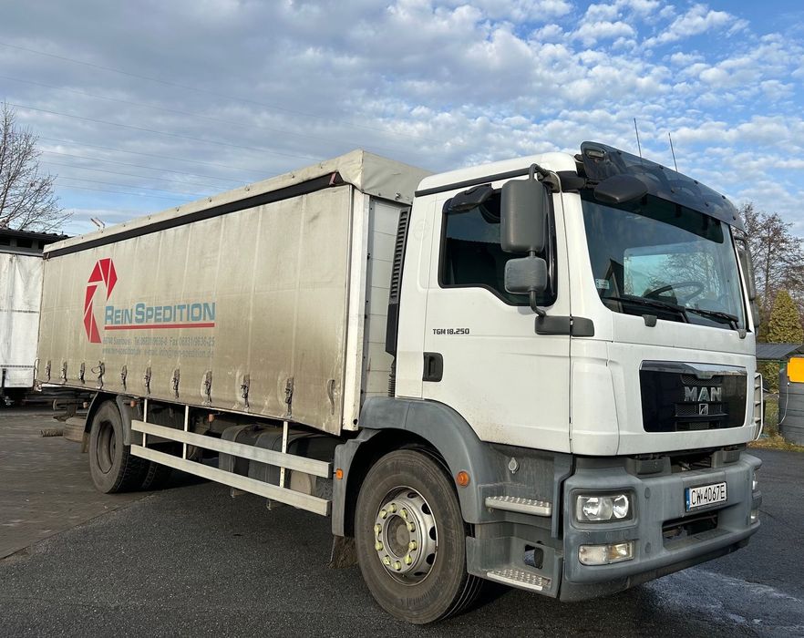 MAN TGM 18.250  Samochód w pełni sprawny, nowe ogumienie