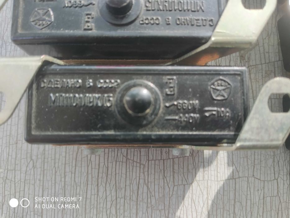 Мікропереключателі МП1101У4 та МП-1101ЛУХЛ3 та МП-1