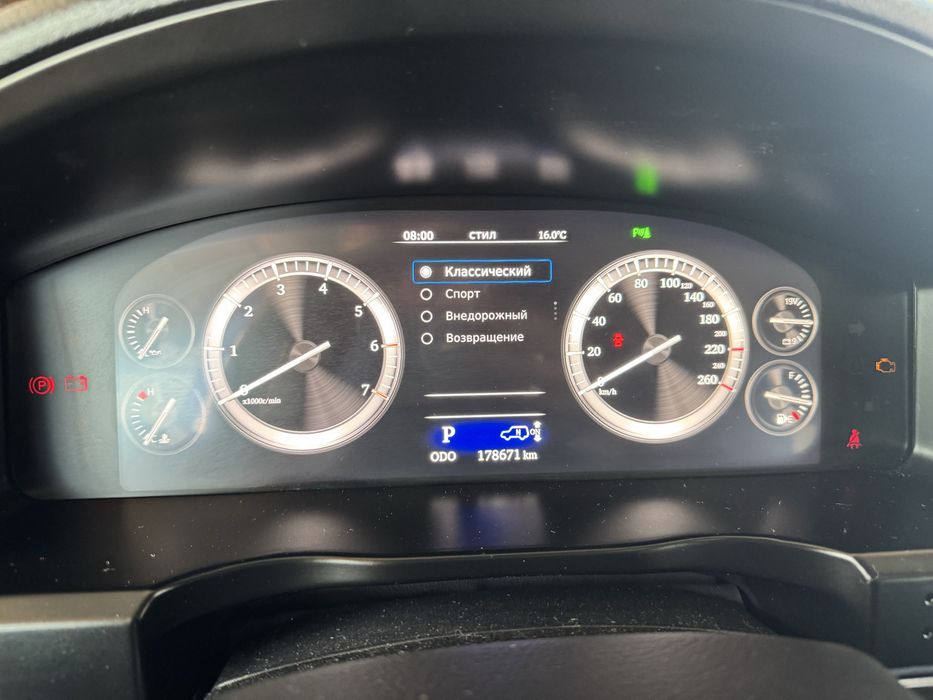 Панель приладів Land Cruiser 200