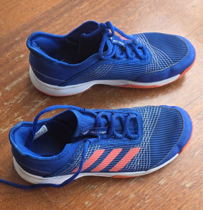 Tennis Adidas Homem- Azul e laranja- Tamanho 38