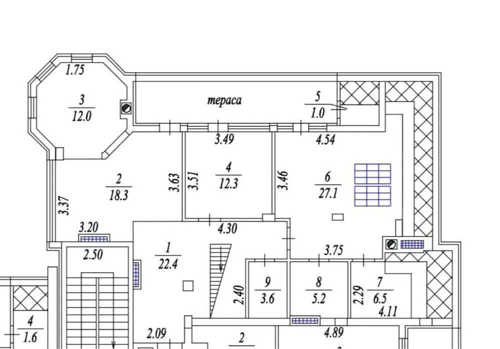 3-rooms apartment apartment by the address (area 200 m²) - Atlanta.ua - photo 7