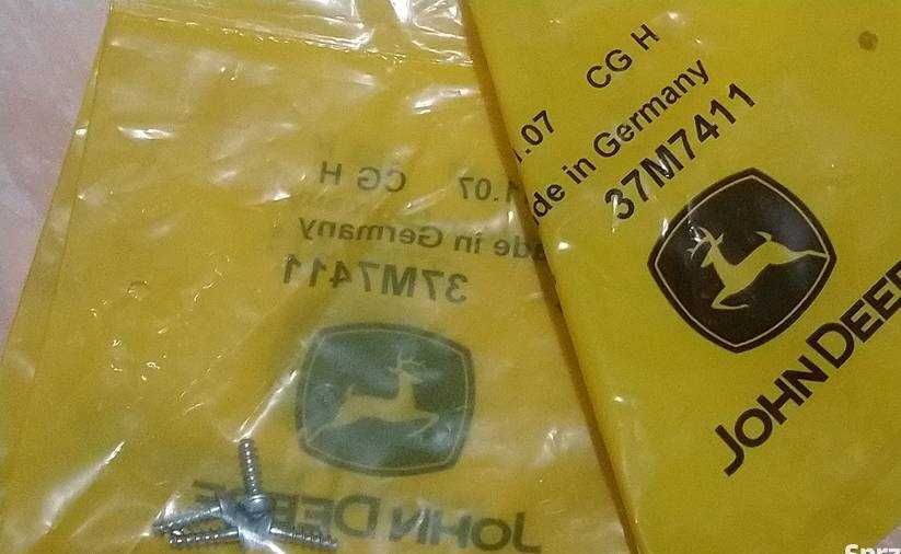 Kolekcja JD 37M7411 wkręt oryginał 12zł kmpl. 4szt