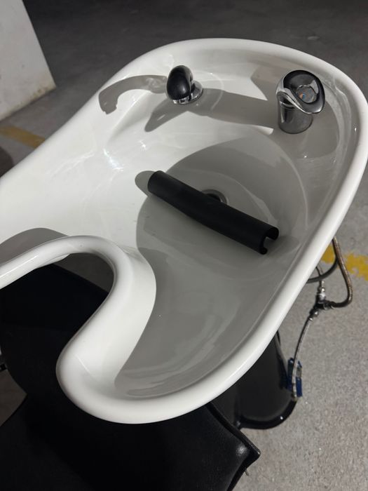 Rampa de lavagem Cabeleireiro