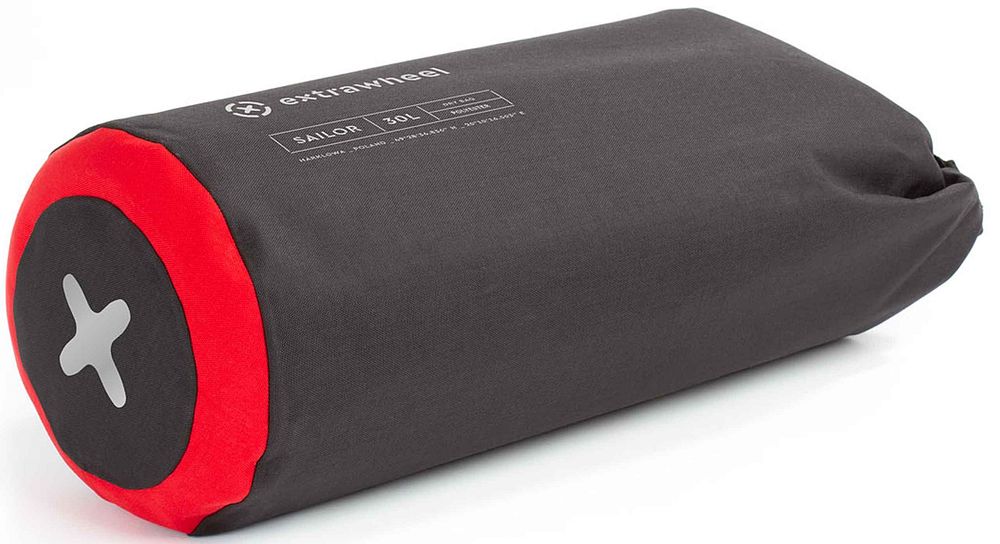 EXTRAWHEEL Worek Wodoszczelny Pojemność 30 L Zamknięcie Rolowane+Pasek