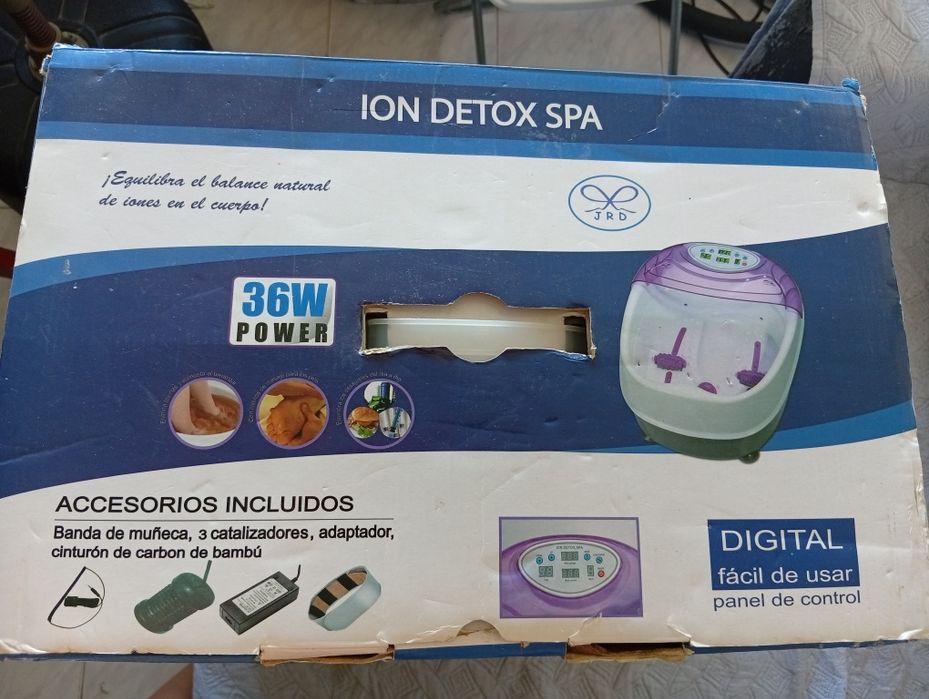 Íon detox SPA com pouca utilização