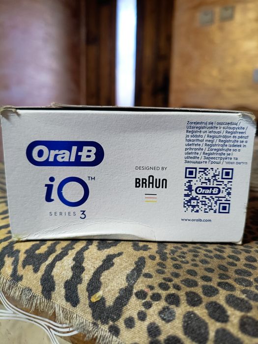 Нова електрична зубна щітка oral-b io series 3 від braun