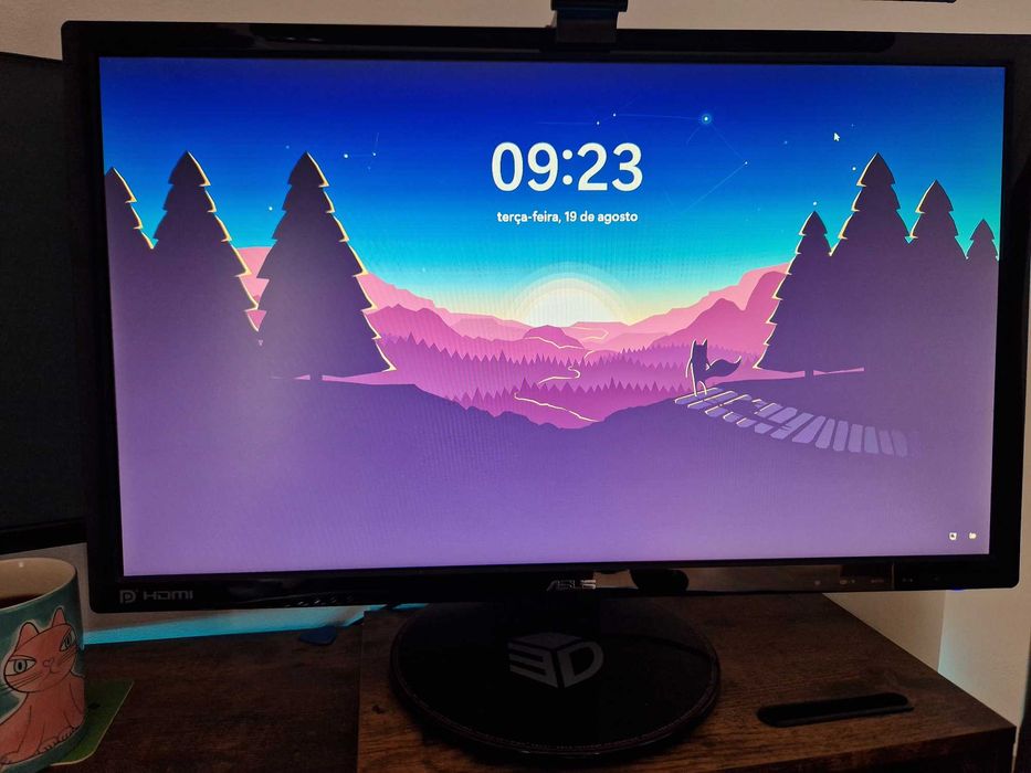 Monitor ASUS VG258QE 24” 144Hz 1ms 3D – Gaming/Trabalho