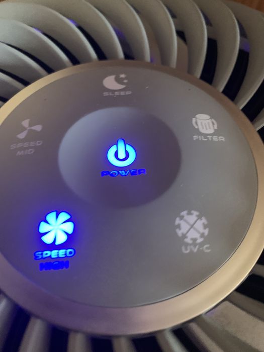 Oczyszczacz powietrza lampa wielefunkcyjny cichy