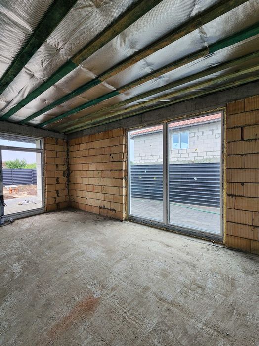 Від забудовника. Продам будинок керамоблок, 119 м2, крита тераса, + газ.