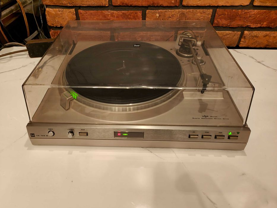 DUAL 728Q ! Flagowy gramofon Direct Drive Quartz
