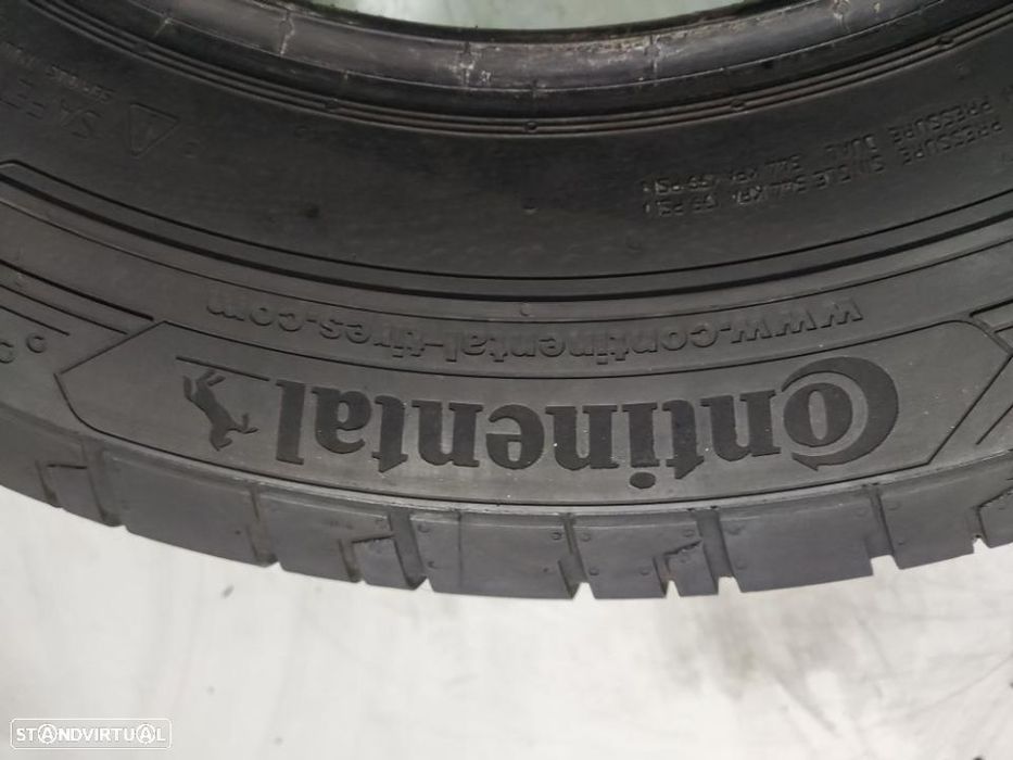 2 pneus semi novos 225-65r16c continental - oferta dos portes
