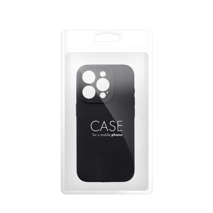 Etui na iPhone 18 Pro Max / 17 Pro Max Silicone 2mm (big hole) zgodne z MagSafe czarne
