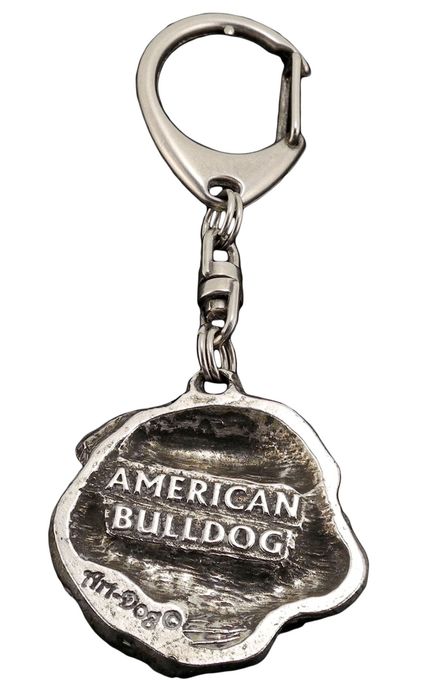 Buldog amerykański brelok w pudełku Art-Dog