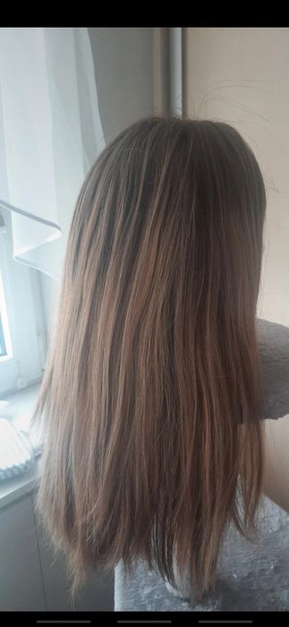 Peruka naturalna włosy słowiańskie