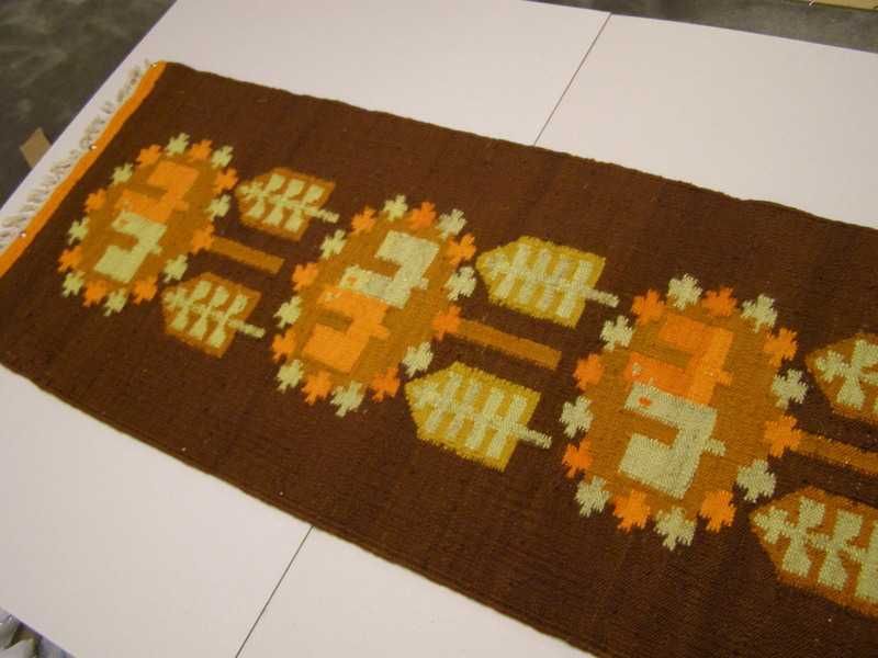 Kilim - " Kurki ", Cepelia l.70 XXw.