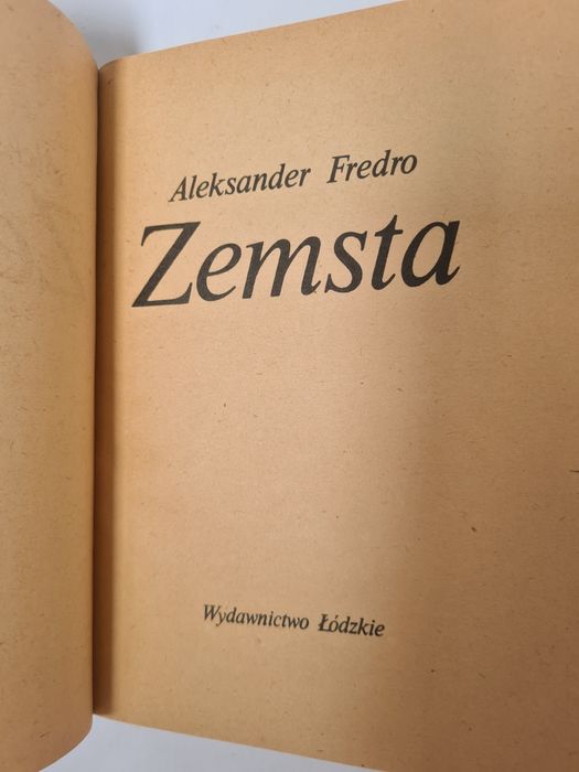 Zemsta - Aleksander Fredro