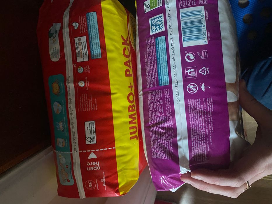 Нові підгузки трусики lupilu 6 pants pampers 7 8 9 памперсы