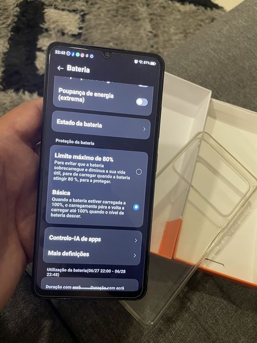 ZTE A36 como novo