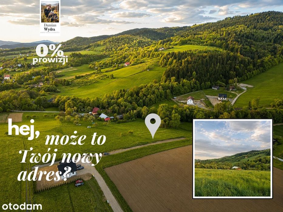 Widokowe działki w Męcinie, dojazd, pod dom lub domek weekendowy