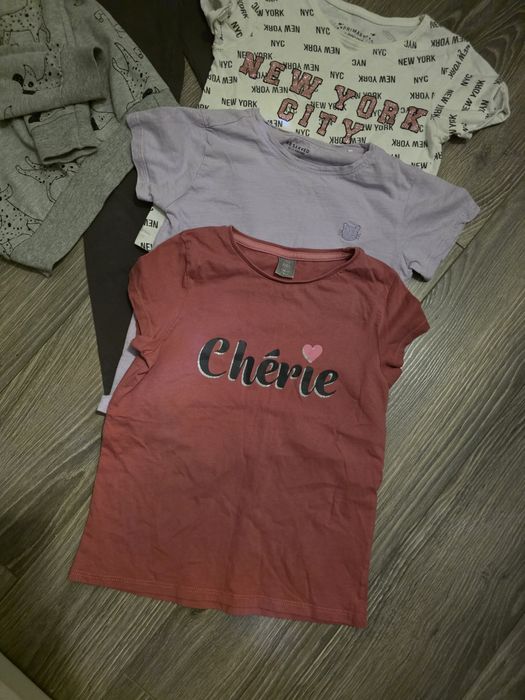 Zestaw 122-128cm Reserved Pepco Primark jesień szkoła bluza ciepła