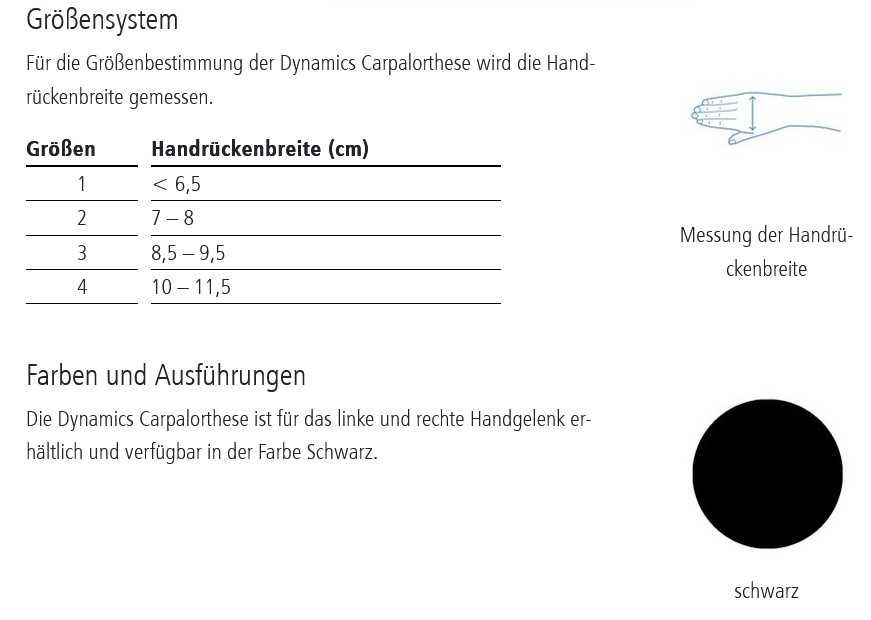 Зап"ястний ортез Dinamic Ofa Bamberg
