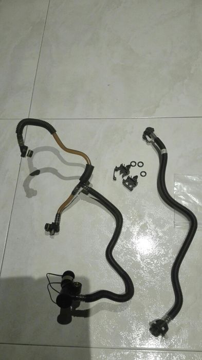 Tubos e suporte do filtro