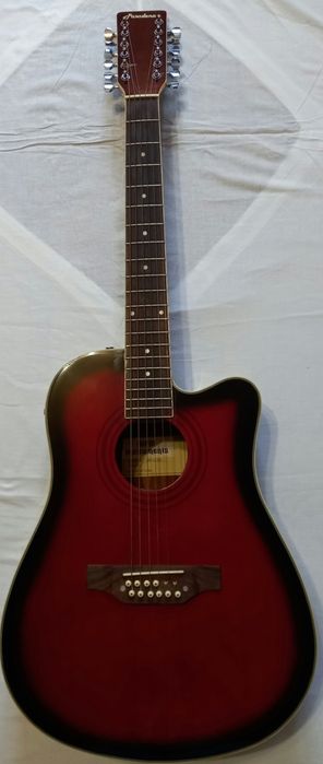 12 струнная электроакустическая гитара ( новая ) Pasadena двенадцатист