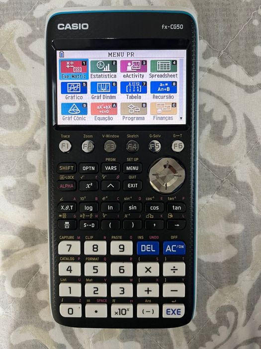 Calculadora CASIO fx-CG50
Descrição - Calculadora CASIO fx-CG