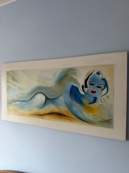 Tela pintada a óleo