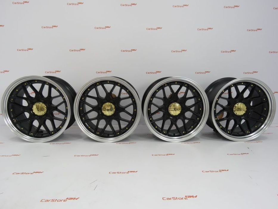 Jantes Haxer HX025 18 '' 8 et 30 + 9 et 35 5x120 Pretas + Polidas