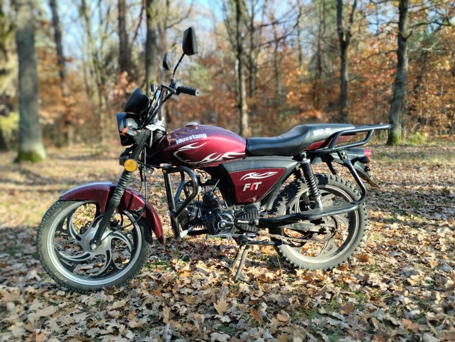 Мотоцикл Мустанг фіт 125