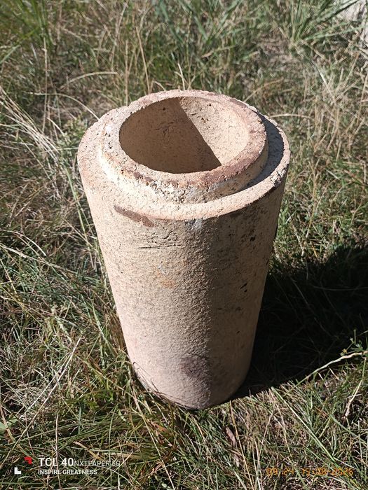Rura ceramiczna 10 szt. wymiary  śr. zew. 15cm  śr. wew. 8,8cm