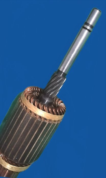 Якорь (ротор) стартера, новый.