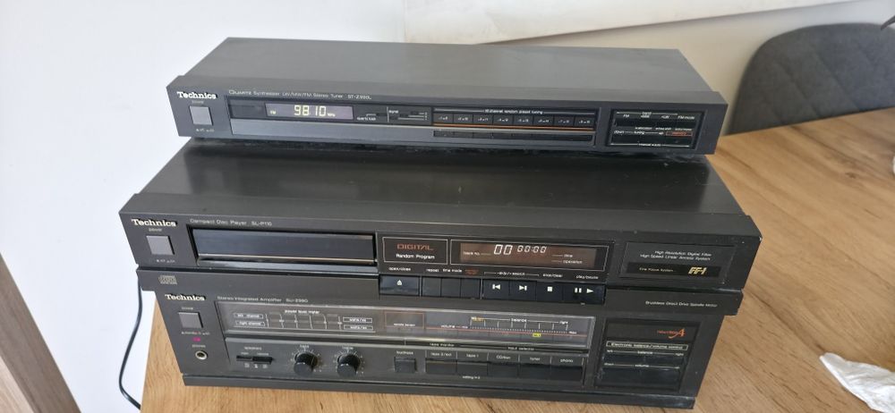Wieża technics Su-Z990 wzmacniacz plus cd sl p110 i tuner st-z990l
