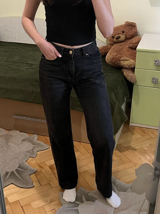 джинси zara wide leg 34