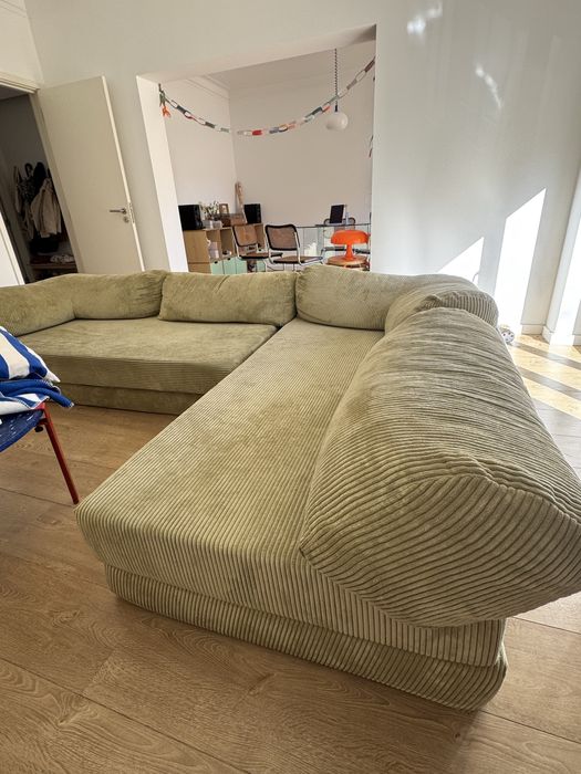 Sofa verde Teddy OMHU