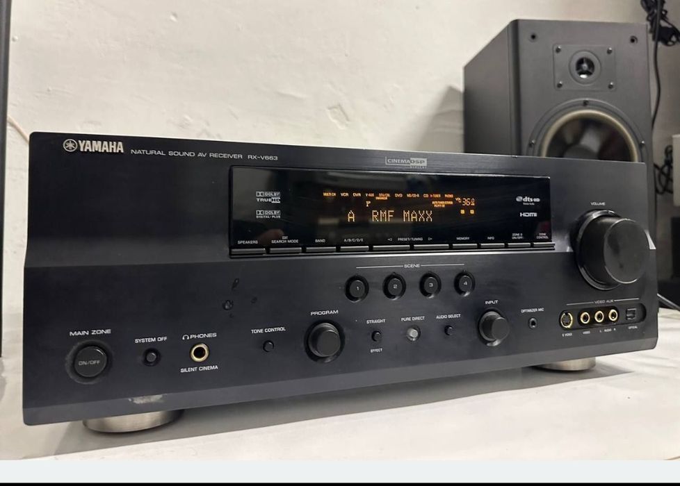 7.1 AV Amplituner Yamaha RX-V 663, HDMI, 7*130 Watt