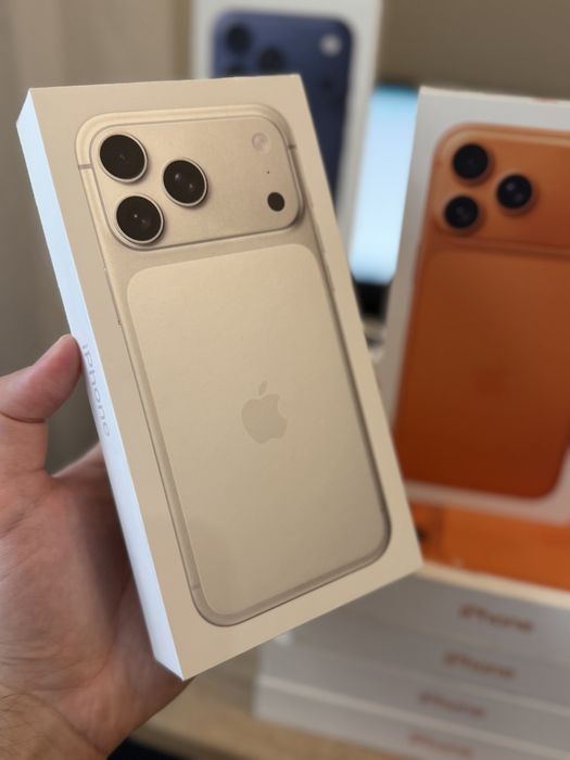 новые Apple iPhone 17 Pro Max 1Tb eSIM Orange/Blue/Silver запечатанные !