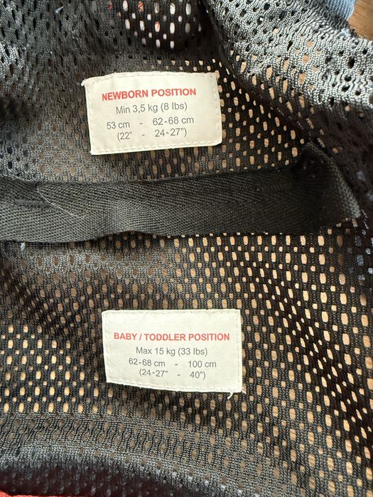 Marsupio Baby Bjorn One azul