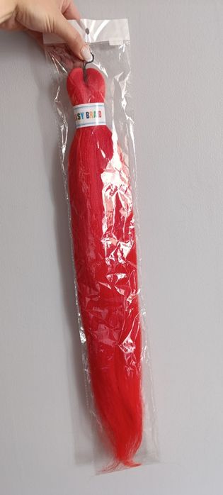 Włosy syntetyczne kolorowe warkoczyki dredy KANEKALON EASY BRAID II RE