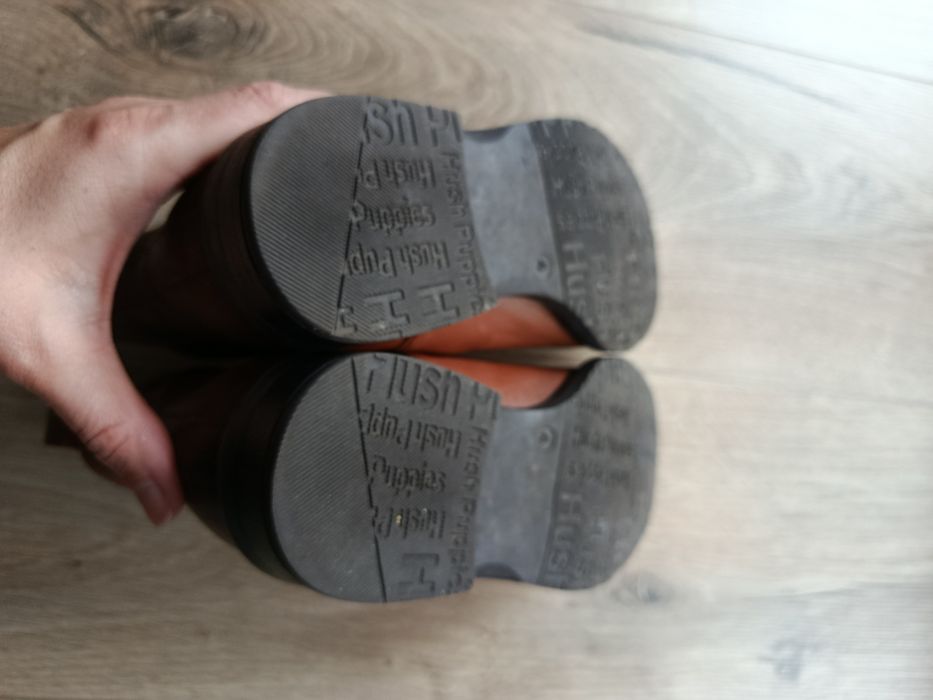 Botki sztyblety kozaki skórzane Next Hush Puppies r.37