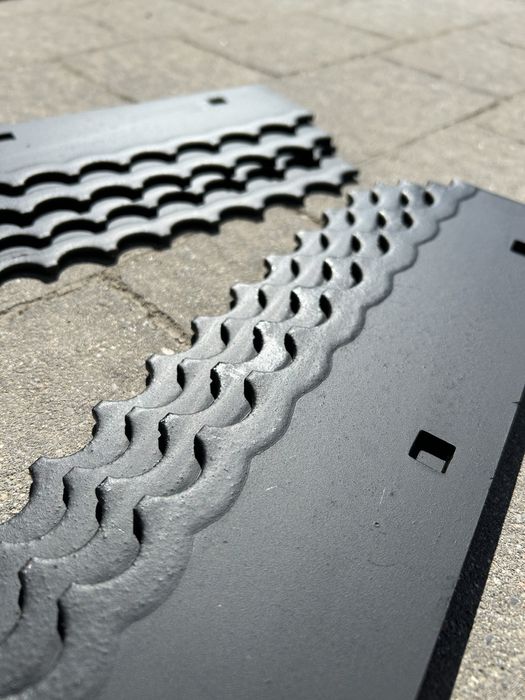 WZMOCNIONA 4mm Łopatka łopatki Wentylatora Wentylator CLAAS JAGUAR