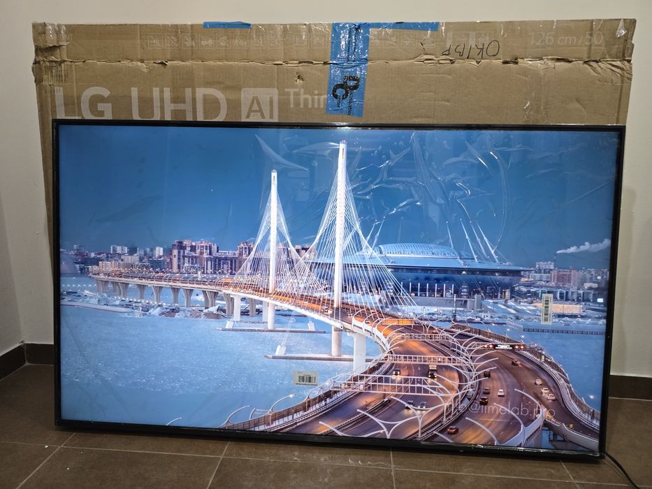 Telewizor marki LG 50 cali 4K UHD smart tv wifi YouTube Netflix NOWY