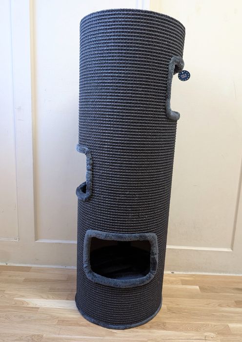 ZOLUX Drapak dla Kota Beczka z Sizalu OLIVER Szary 115cm DUŻA WYSOKA N