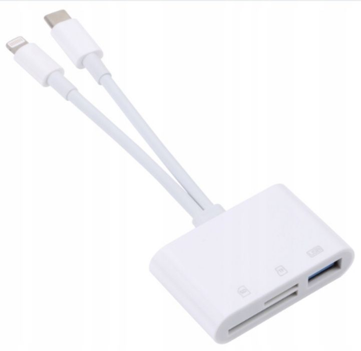 Adapter  3W1 Lighting /TYP-C NK-103PRO