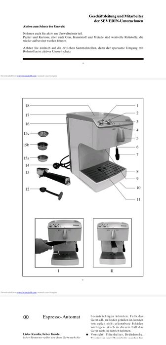Кавоварка Severin KA 5987