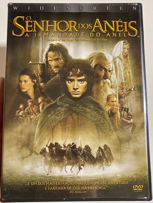 DVD duplo “O Senhor dos Anéis - A Irmandade do Anel”
