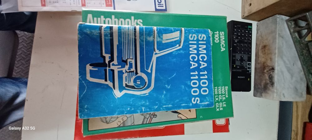 Manual do proprietário Simca 1100 e 1100 S