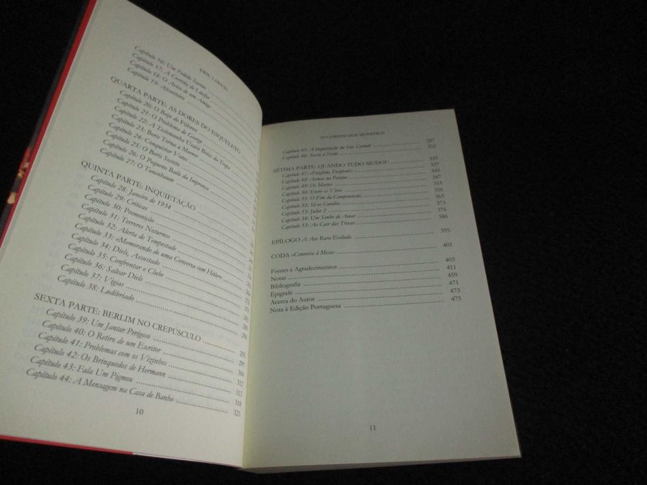 Livro No Jardim dos Monstros Erik Larson 1ª edição 2012